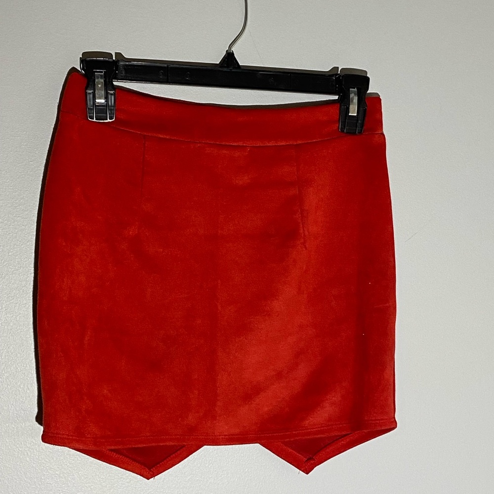 Newbury Kustom Asymmetric Hemmed Mini Skirt - Picture 3 of 3